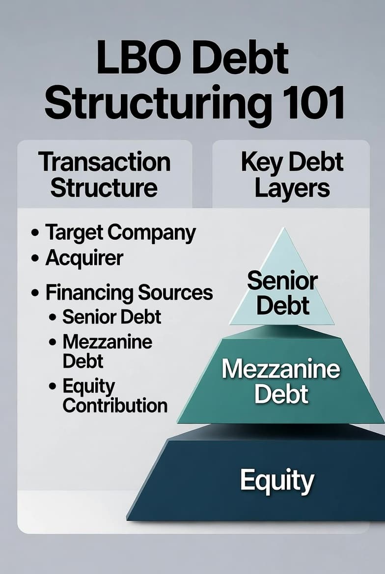 LBO Debt Structuring 101: How Private Equity Thinks About Leverage